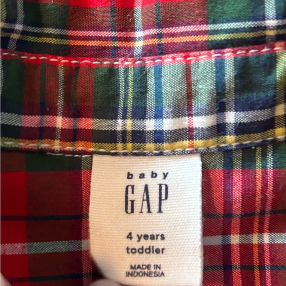 ❤️💚Baby Gap Button Down Shirt 💚❤️ - Picture 2 of 2